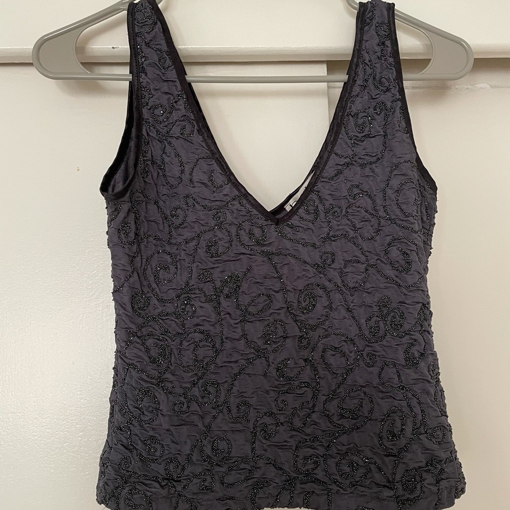 Bebe beaded tank